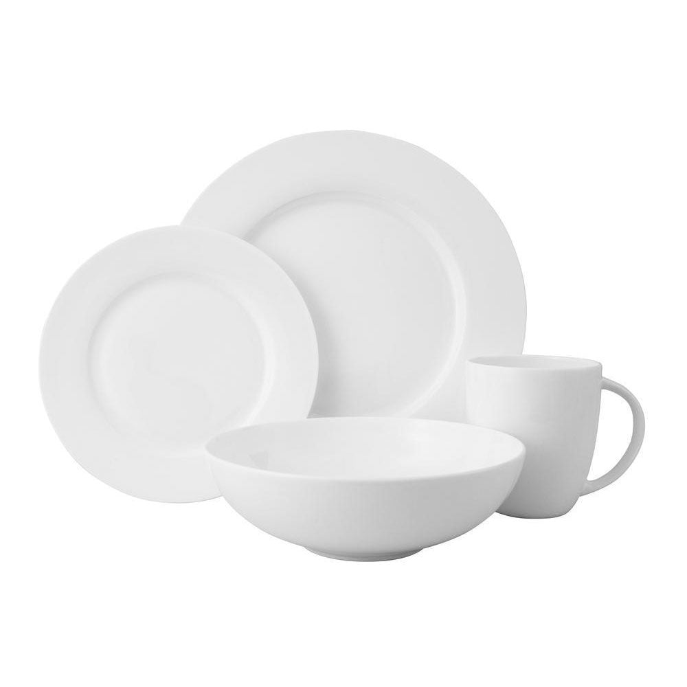 Wilkie Rim Fin Bone Dinner Set