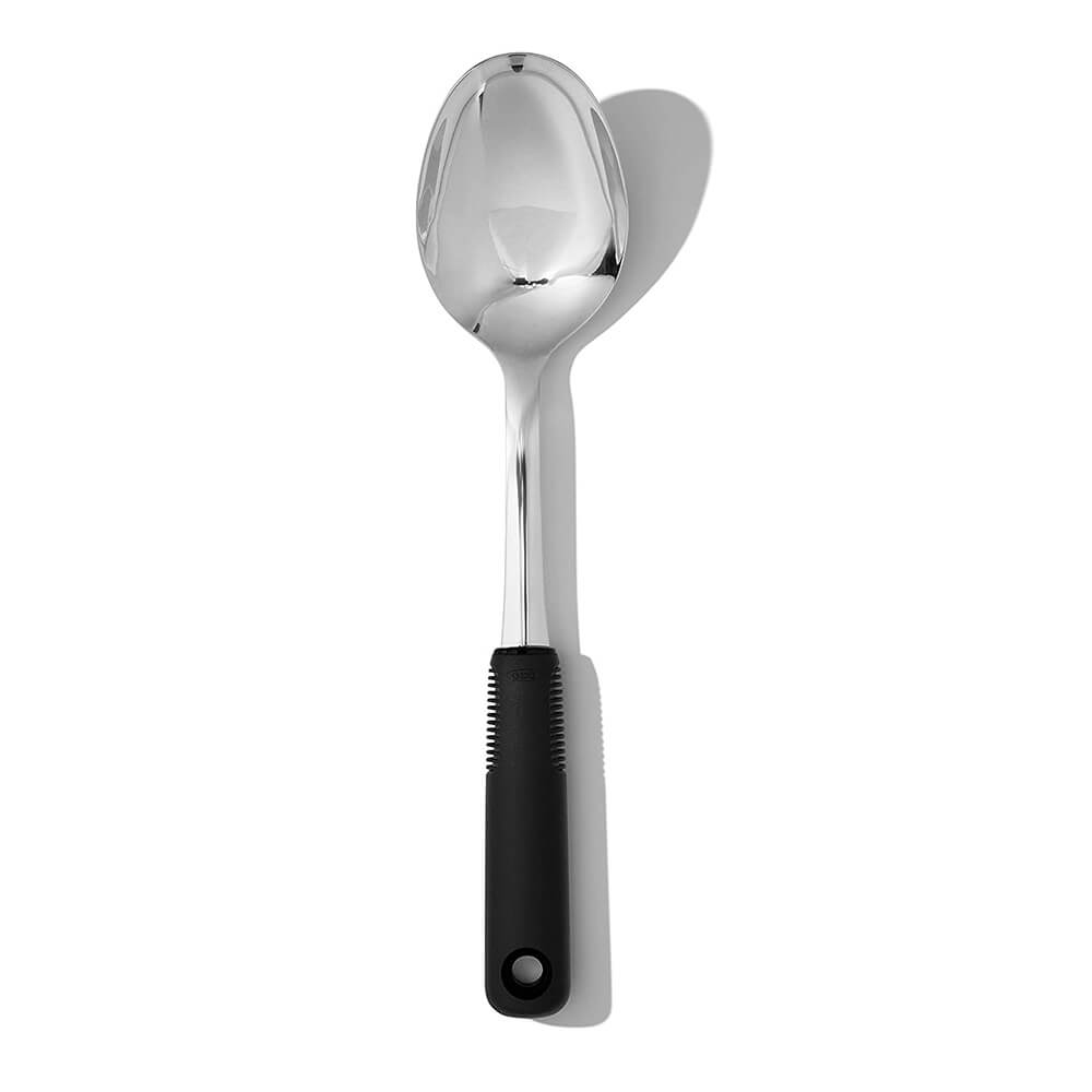 Oxo Good Grips rustfritt stål Spoon (svart grep)