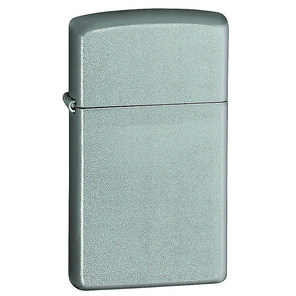 Zippo Chrome acabado delgado más ligero