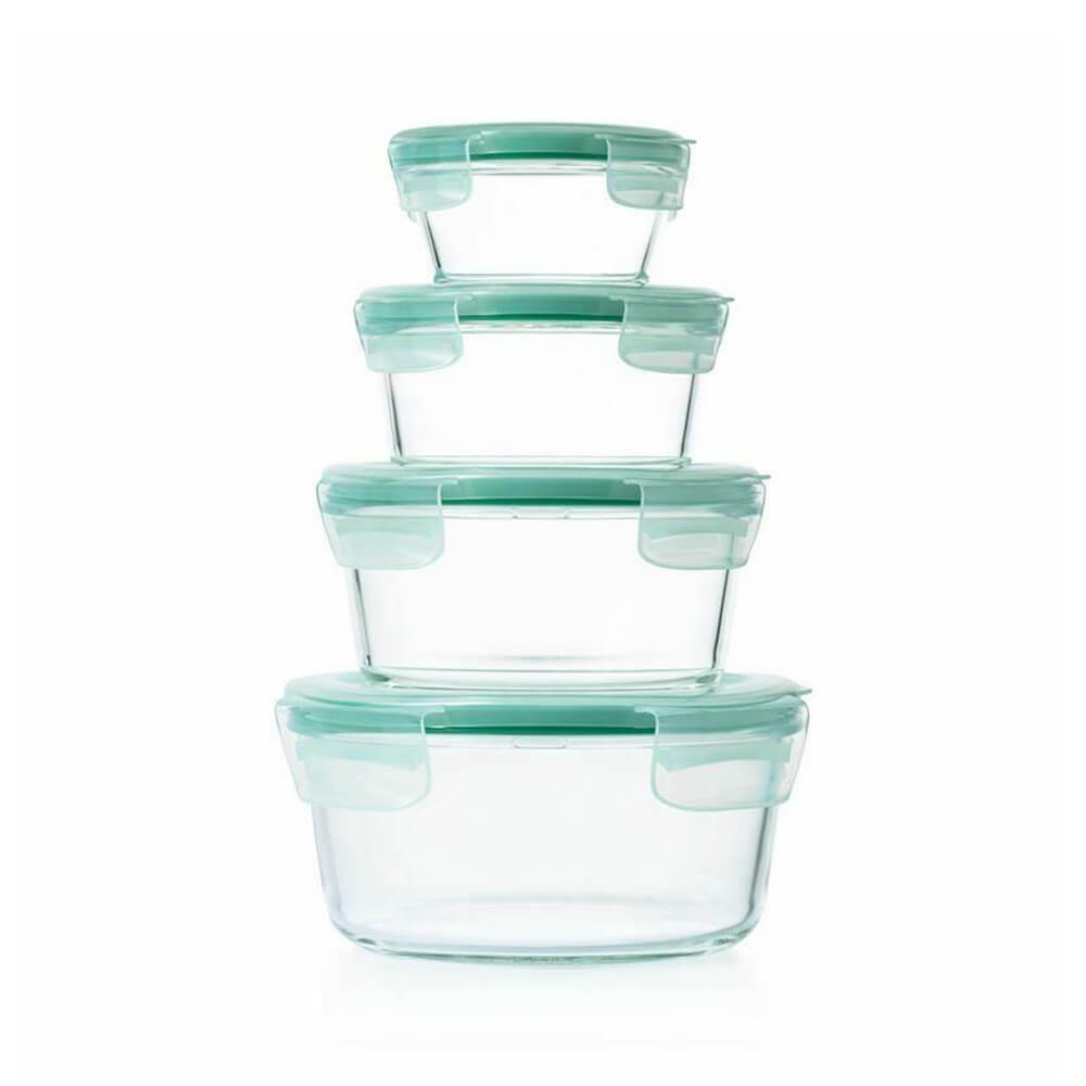 OXO Good Grips Smart Seal Glasbehälter-Set (4 Stück)