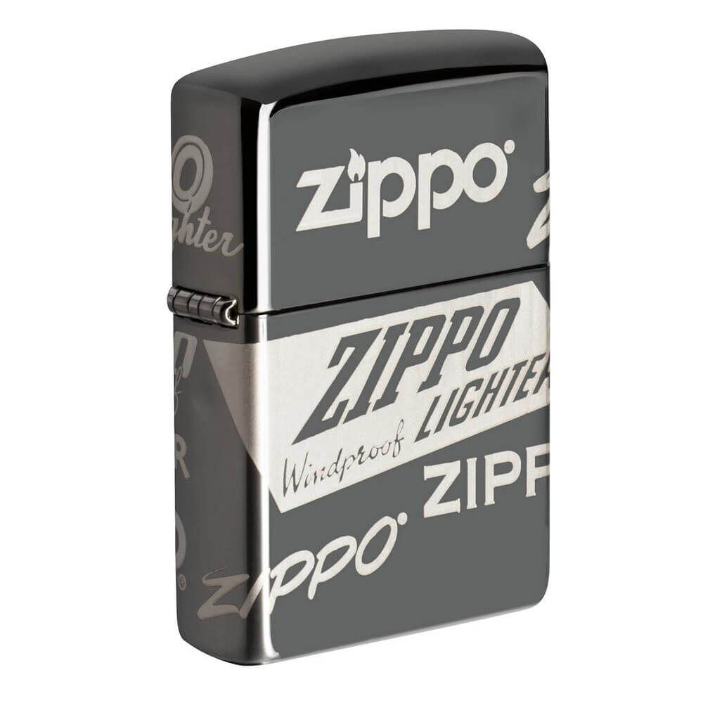 Zippo Black Ice Design Accendino