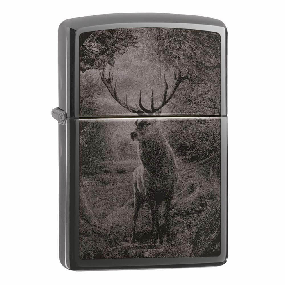  Zippo Black Ice Design Feuerzeug