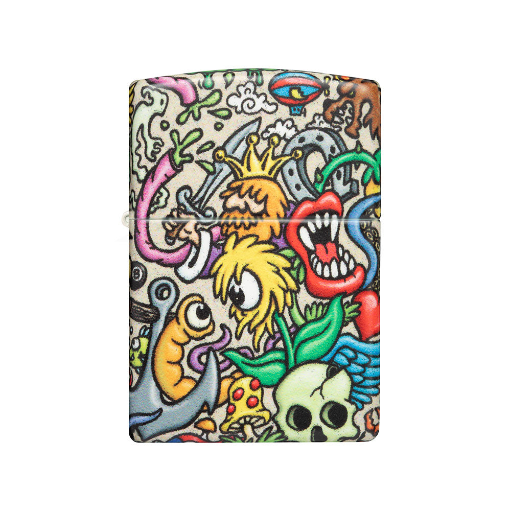 Zippo Tattoo 540 kleur winddichte lichter