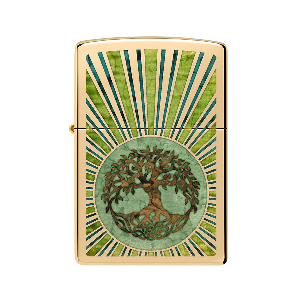 Zippo Spiritual Design vindtett lettere