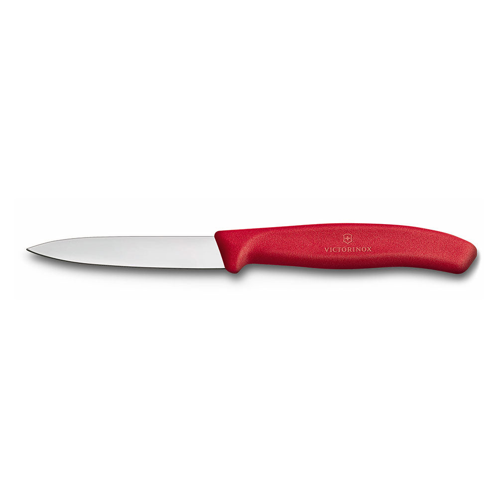 Victorinox groente puntig paring mes 8 cm (rood)