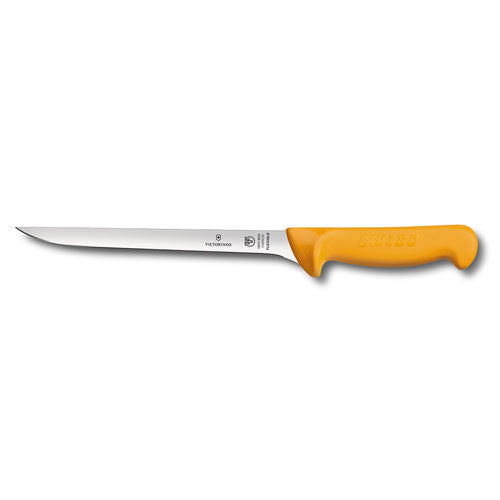 Narrow Handle Flexible Blade Knife (Yellow)