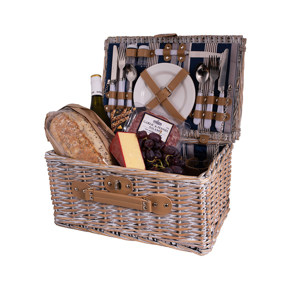 Avanti Hampton Stripe Mønsterforing Picnic Basket