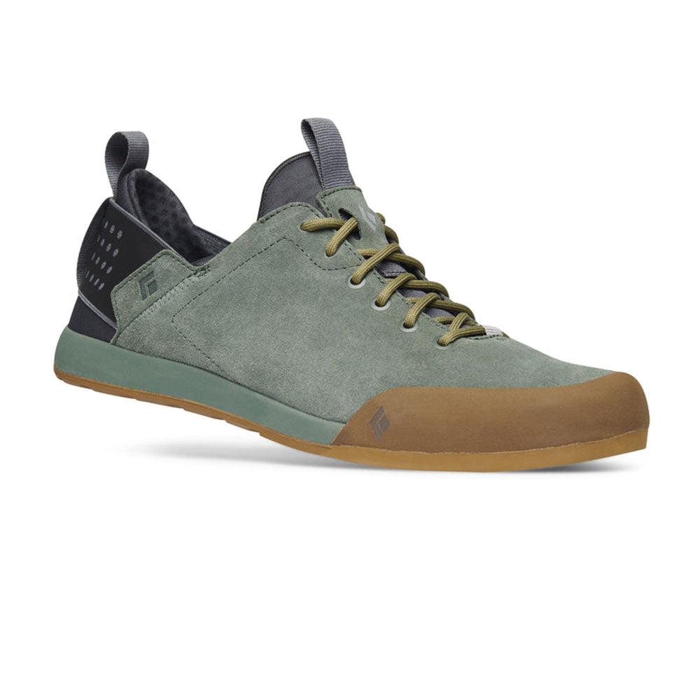 Herensessie Suede benadert schoenen (Fir Green)