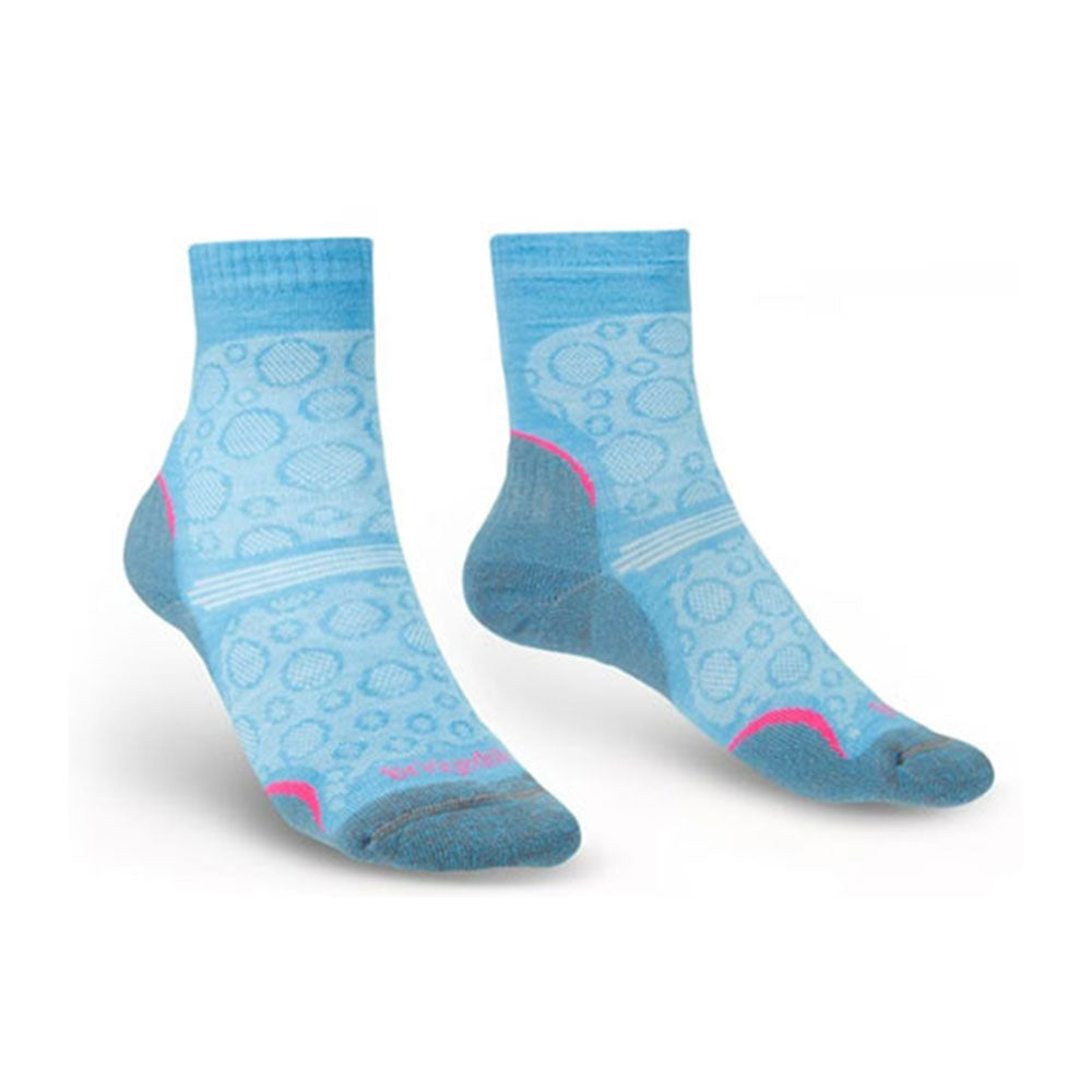 Chaussettes de performance ultra-légères de randonnée pour femmes (bleu)