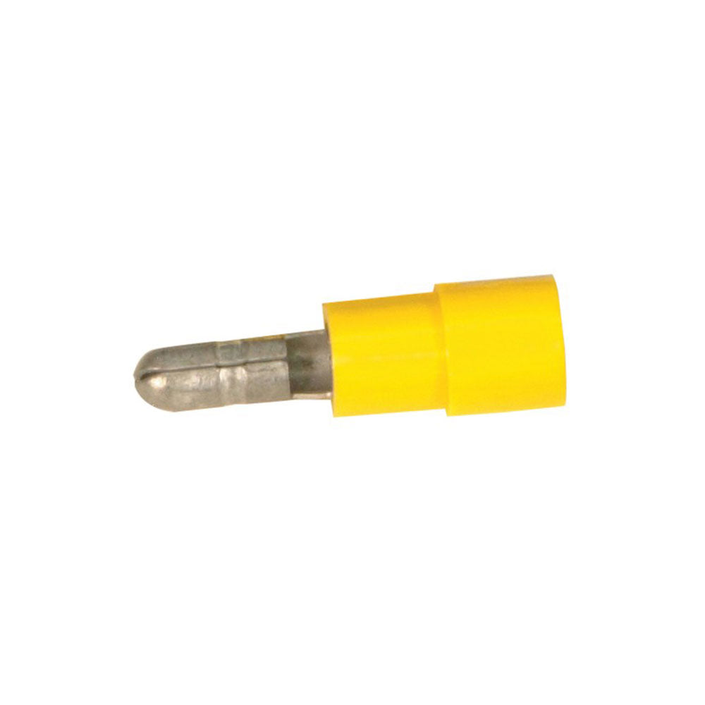 Conector de bala 4 mm 100pcs (amarillo)