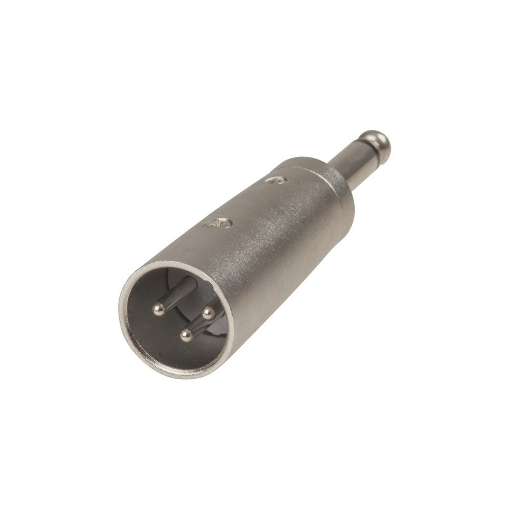 Cannon/XLR til 6,5 mm plugadapter med 3 stifter