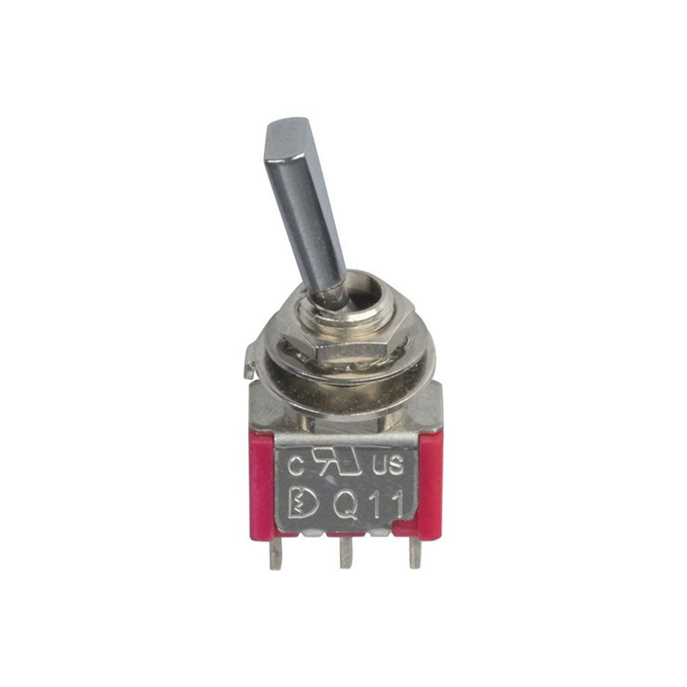 Platted Actuator Mini Toggle Switch