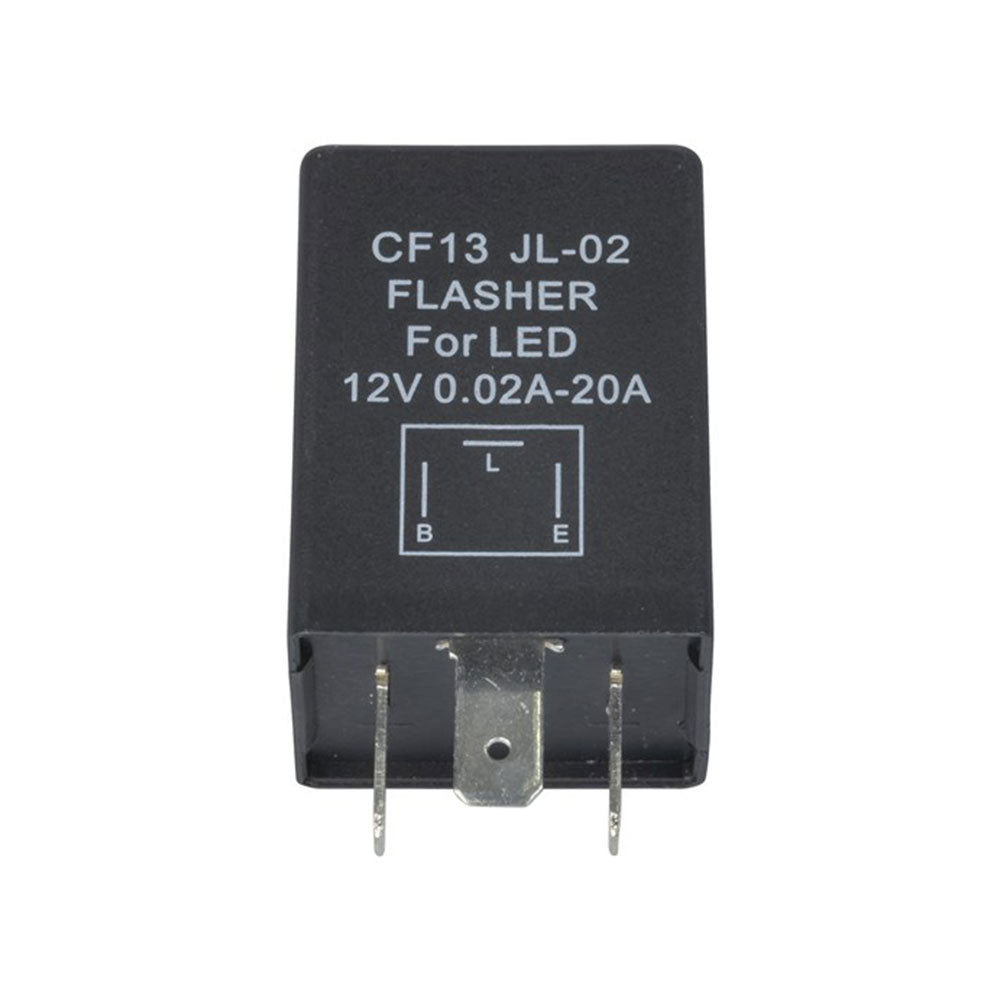 Japanese Cars 3-Pin LED Relay Flasher 12VDC