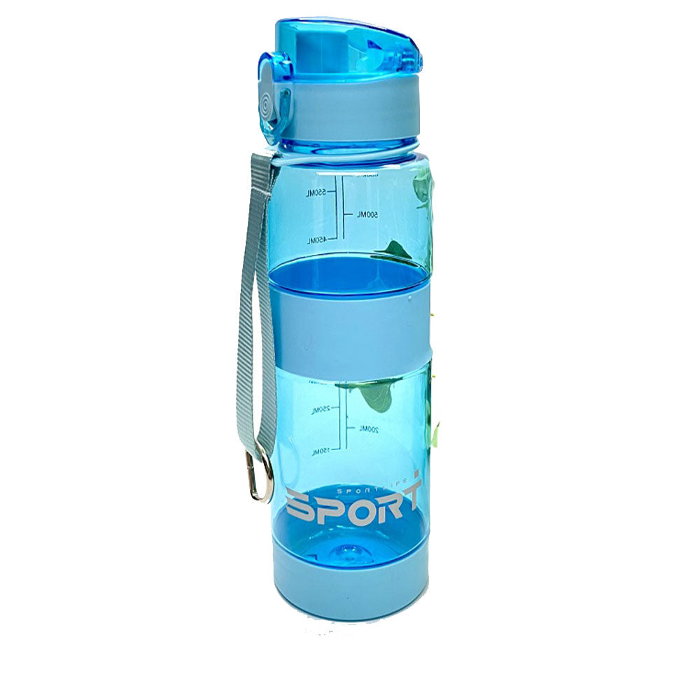 Bouteille de sport en plastique 600 ml