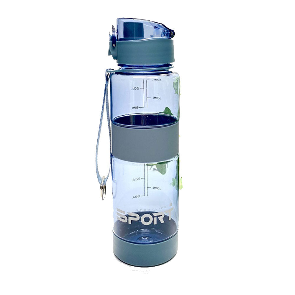 Bouteille de sport en plastique 600 ml