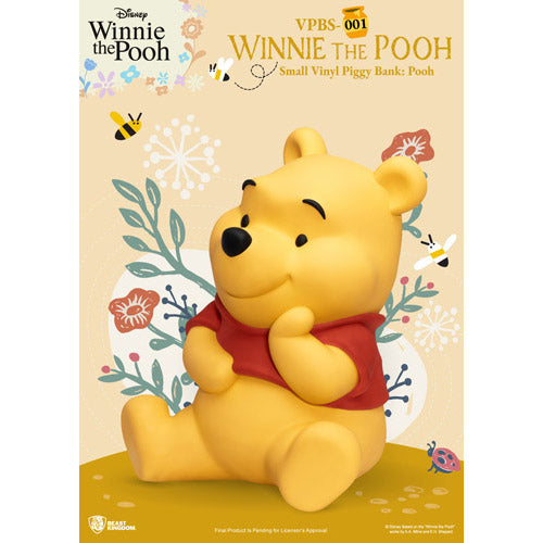 BK Small Winnie the Pooh Pooh Vinyl Piggy Bank