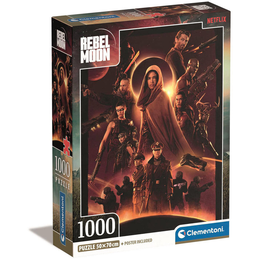 Clementoni Netflix Rebel Moon Compact 1000-Piece Puzzle