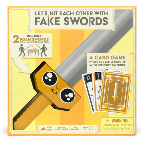 Let's Hit Each Other with Fake Swords Party Game