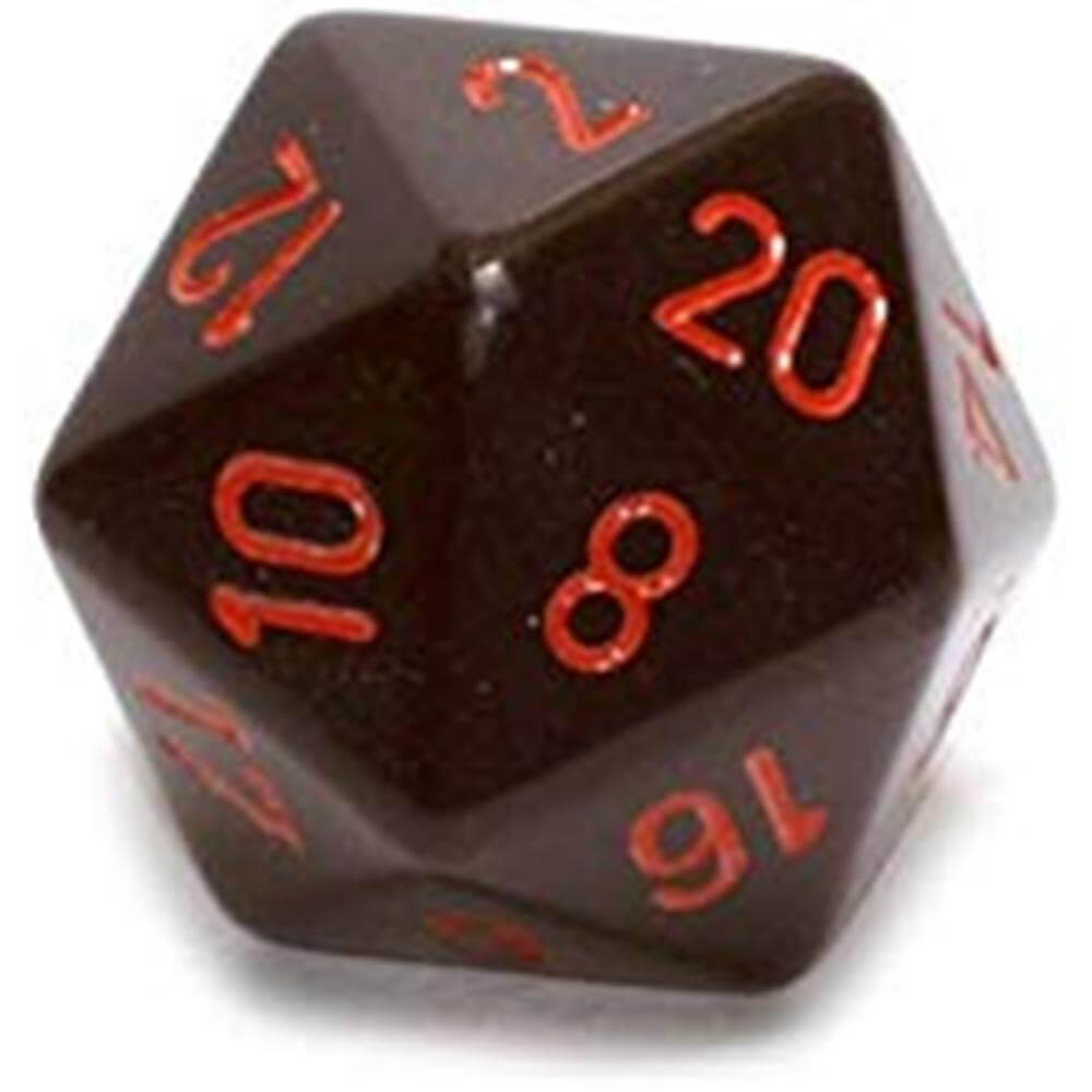 D20 dados opaco (34 mm)