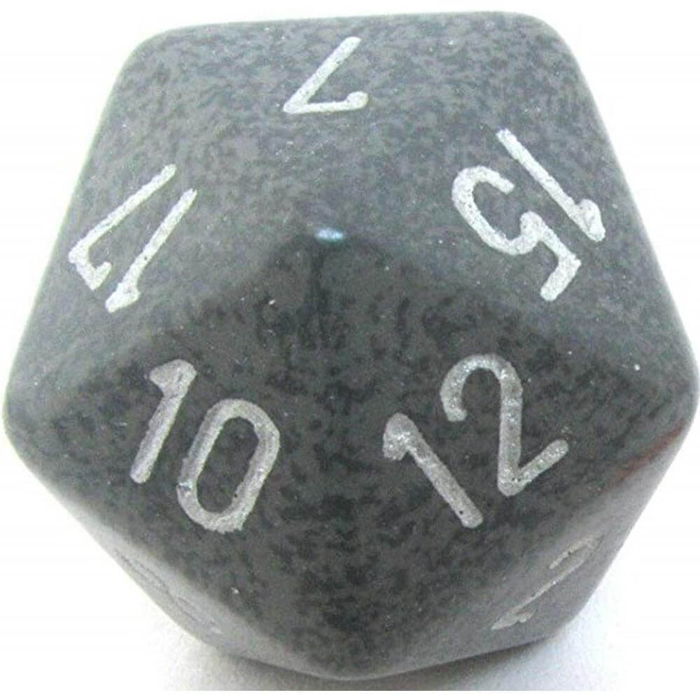  D20 Würfel gesprenkelt (34mm)