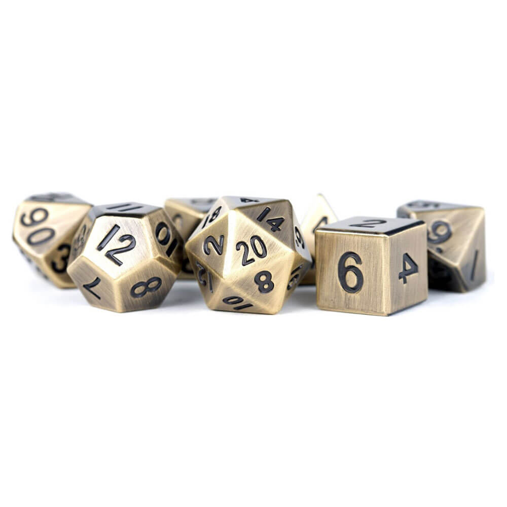 Dices metálicos Gamemetal Dice Set