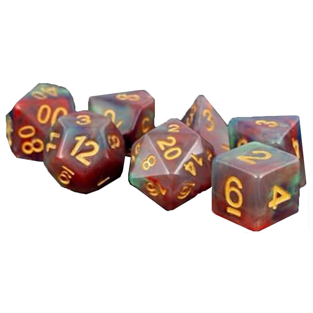 MDG Polyedral Resin Dice Set