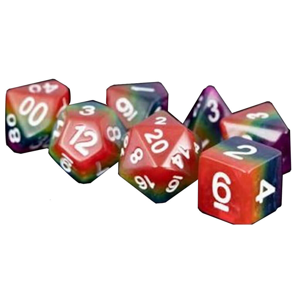 MDG Polyedral Resin Dice Set