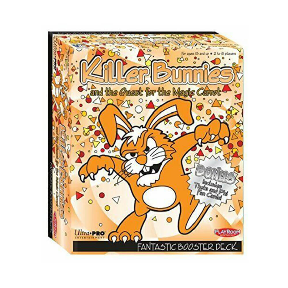 Juego de tarjetas de misiones de Bunnies Killer