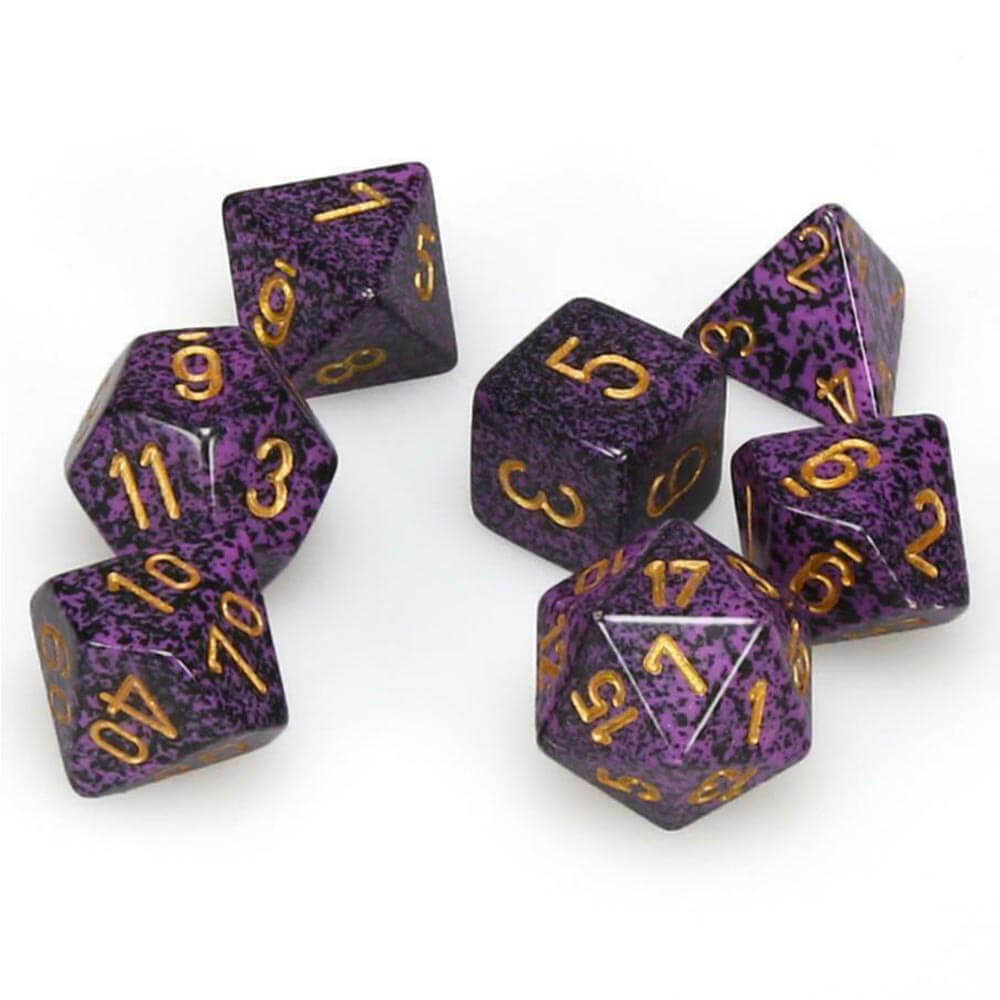 D7 DICE DICE DICE SPECKLED POL (7 DICE)