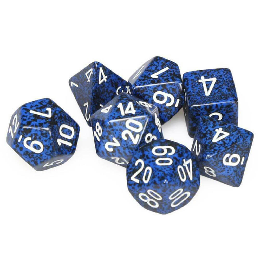 D7 Die Set Dice Dice moteled Poly (7 dados)