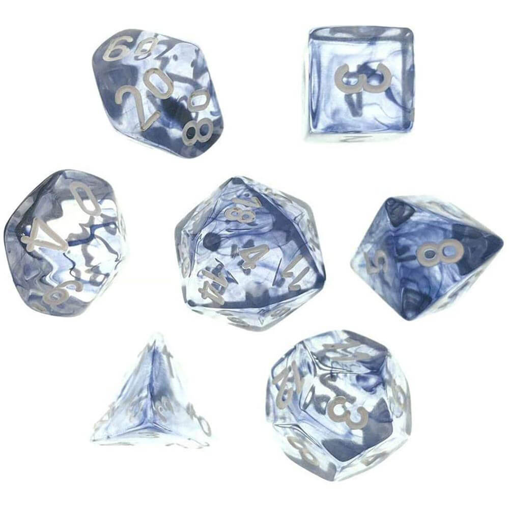 D7 Die Set Dice Nebula Polyhedral (7 DICE)