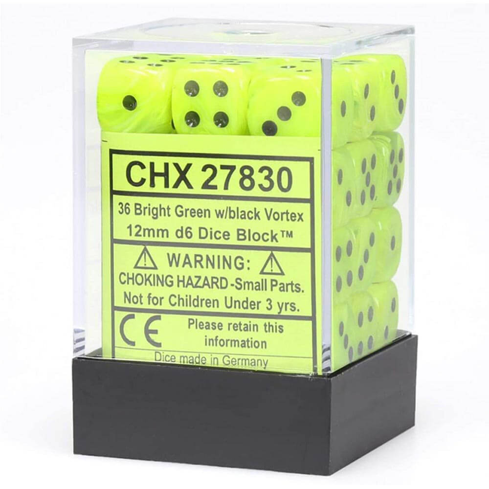 D6 DICE VORTEX 12MM (36 DICE)