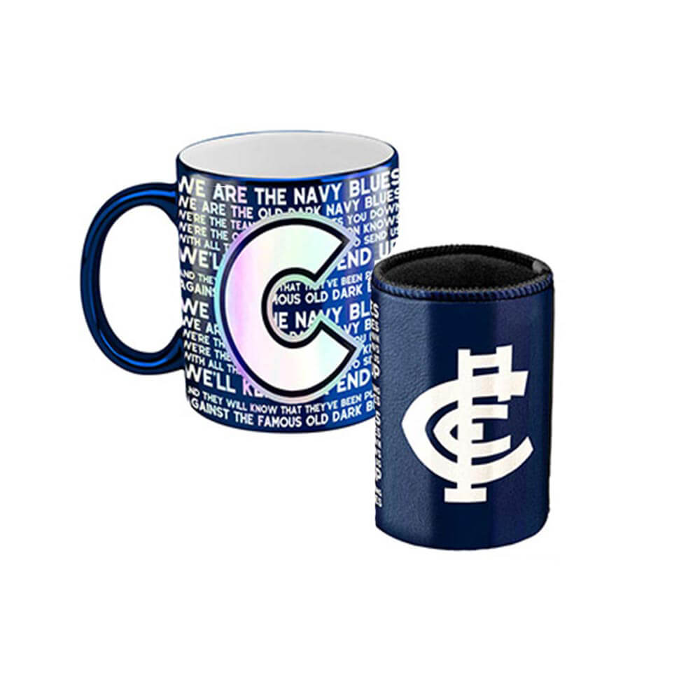 Caneca de café AFL e pacote de refrigerador