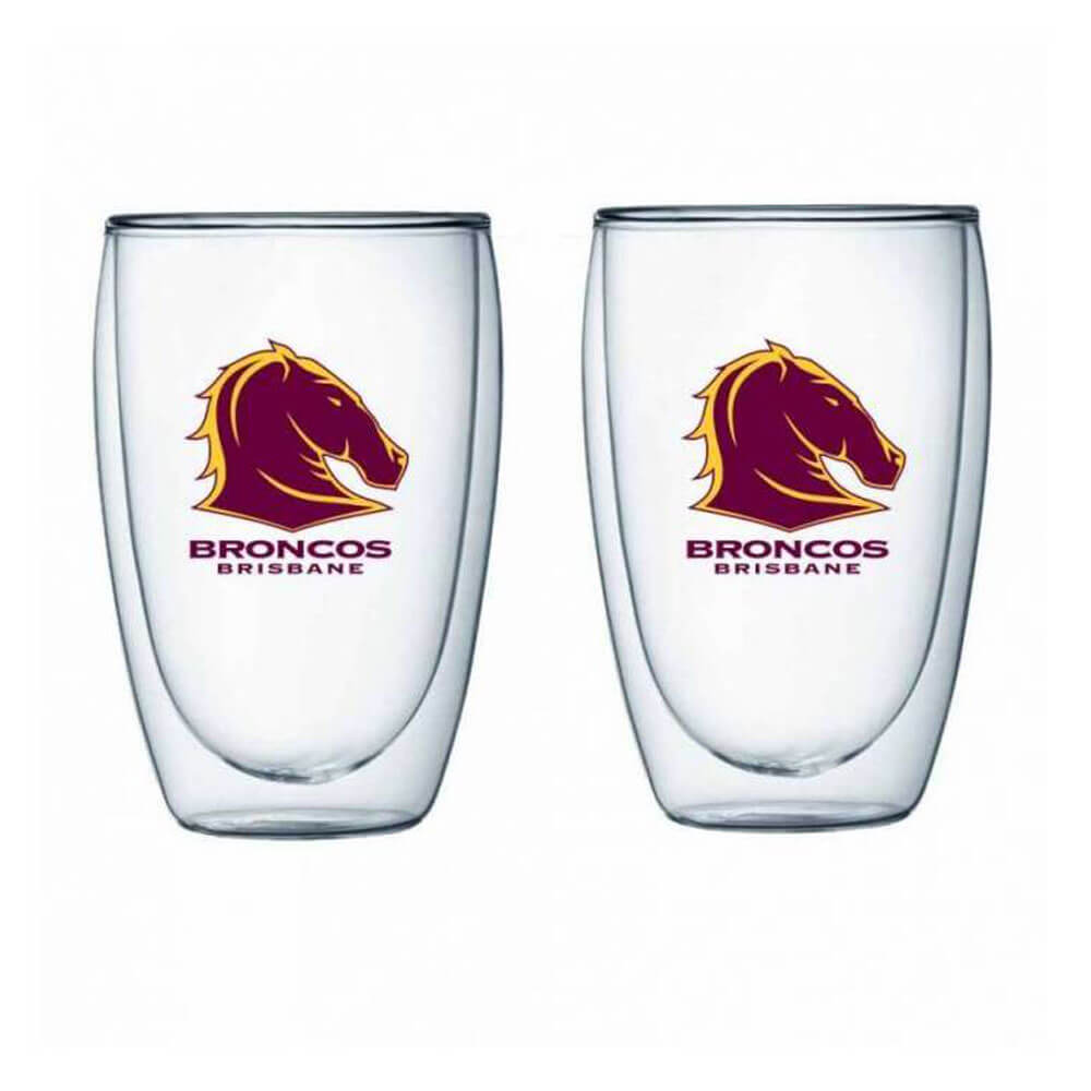 NRL Double Wall Glasses (Set of 2)