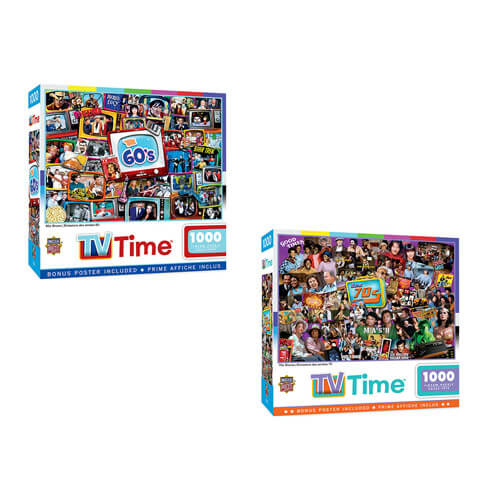 MasterPieces TV Time Shows 1000pc Puzzle