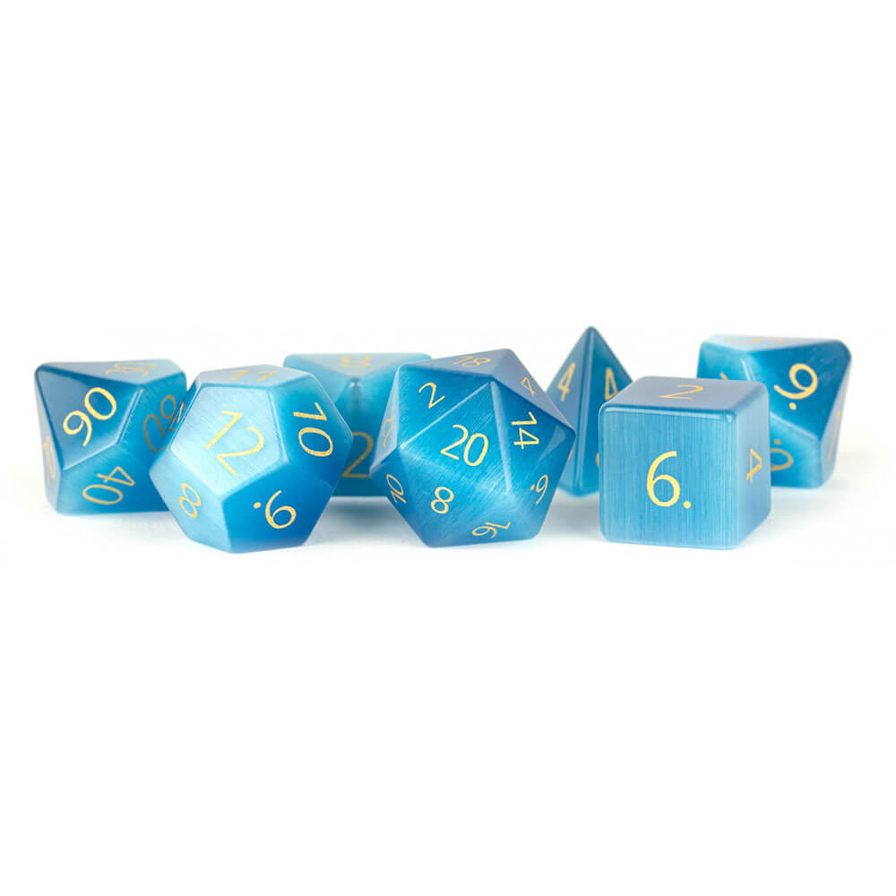 Gemstone Polyhedral Dice Set 16mm