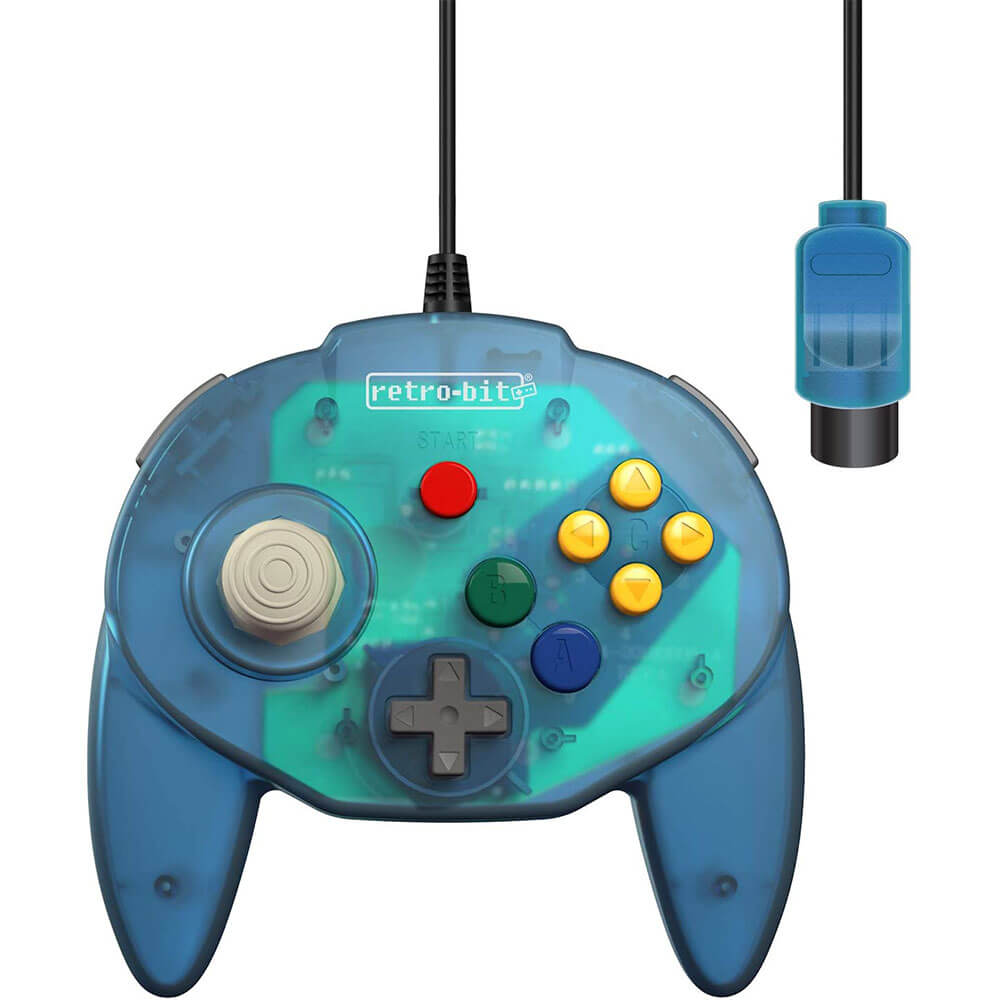 Retro-Bit Tribute64 N64 Controlador Wired