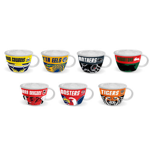 NRL Soup Mug with Lid