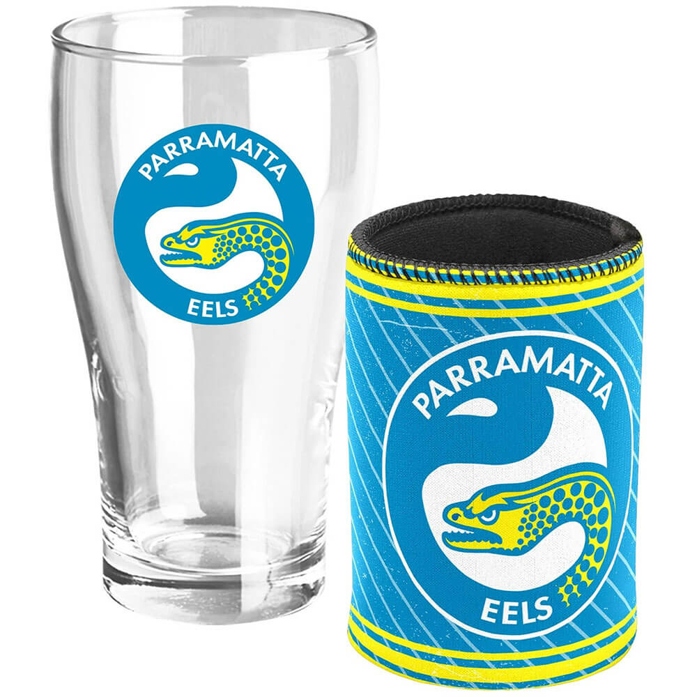  NRL Heritage Pint-Glas und Dosenkühler