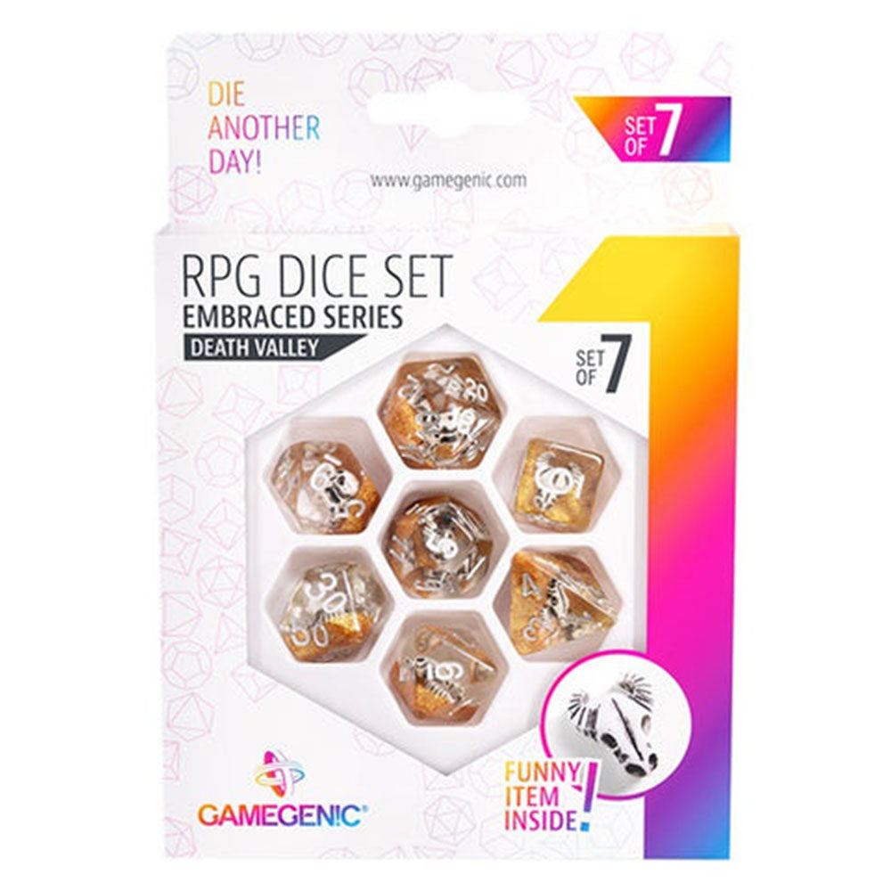 GameGenic abbracciato serie RPG Dice Set 7pcs