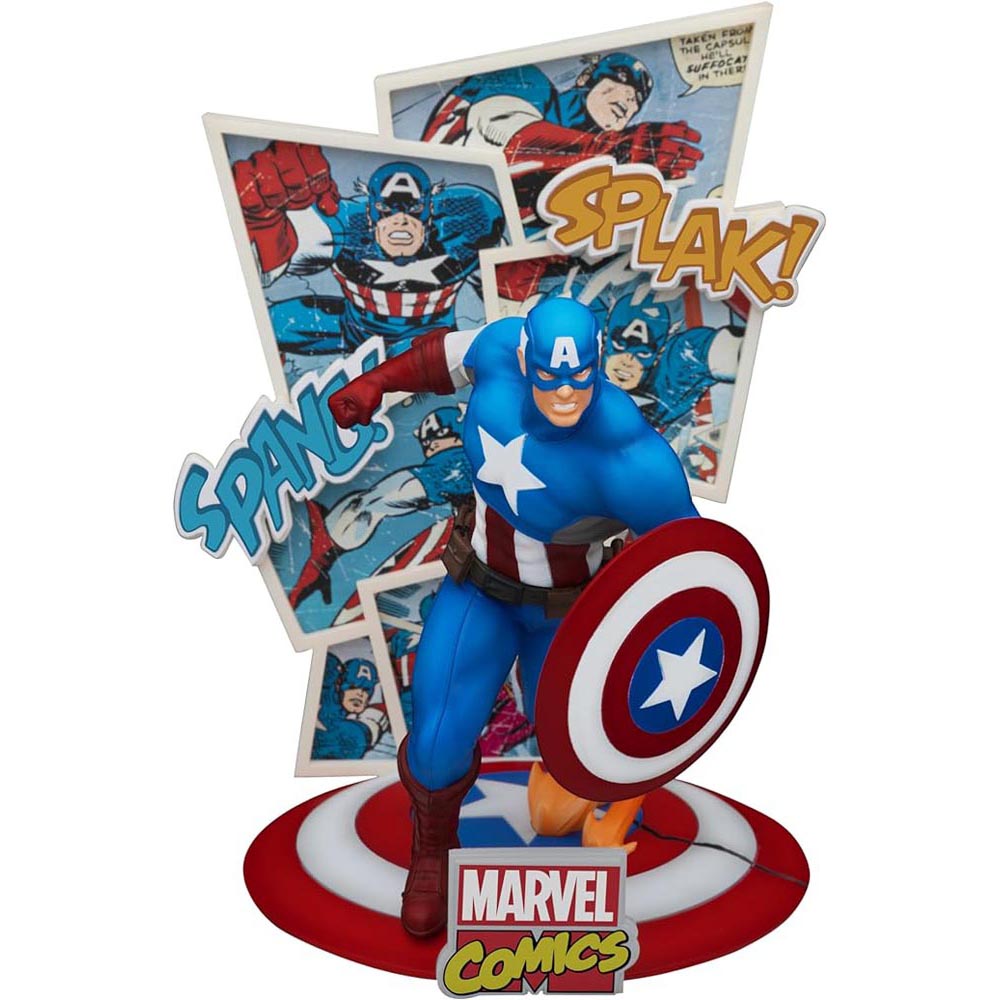 Beast Kingdom D Stage Marvel Comics Captain America Figure