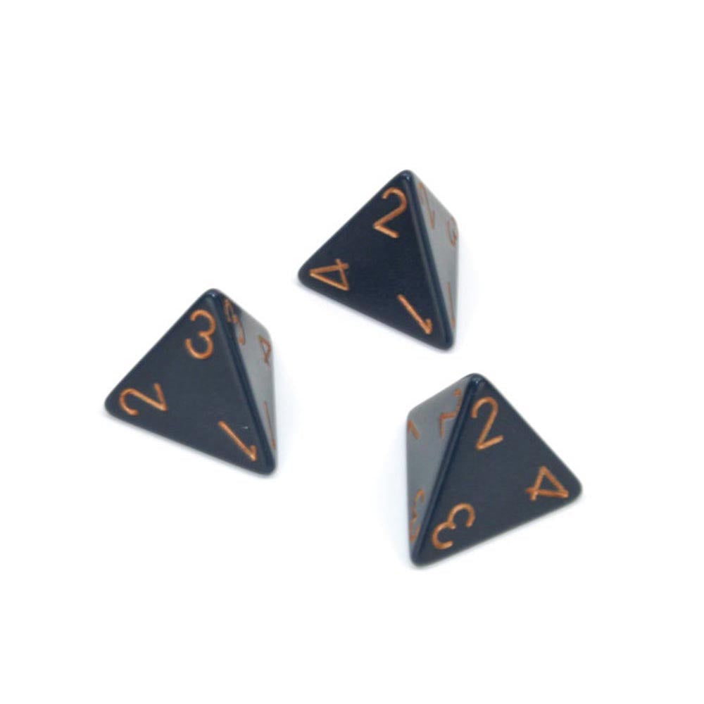 CHESSEX OPAQUE D4 DICE POLIEDRALES