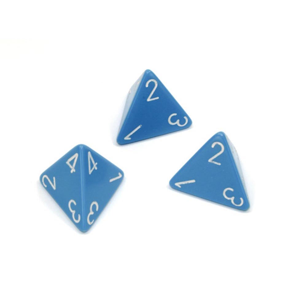 Chessex Opaque D4 Polyhedral Dice