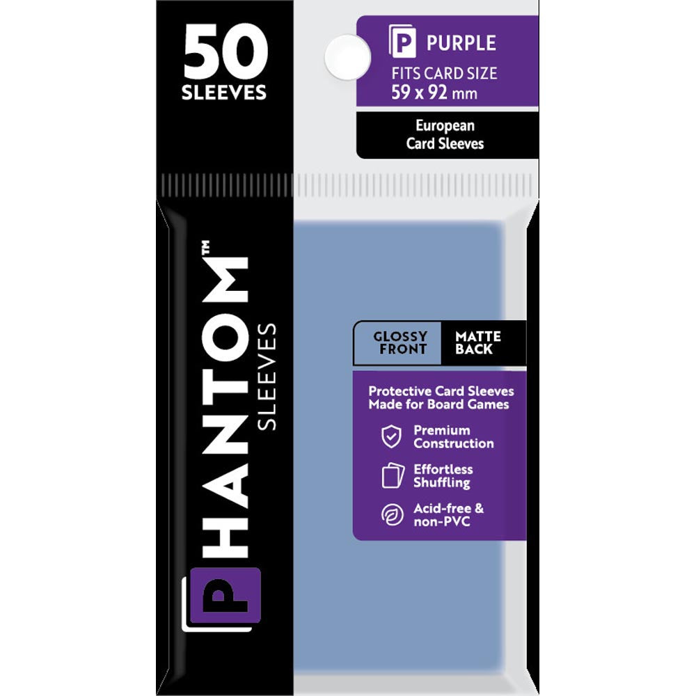 Purple Phantom Sheeves 50 stcs (59x92mm)