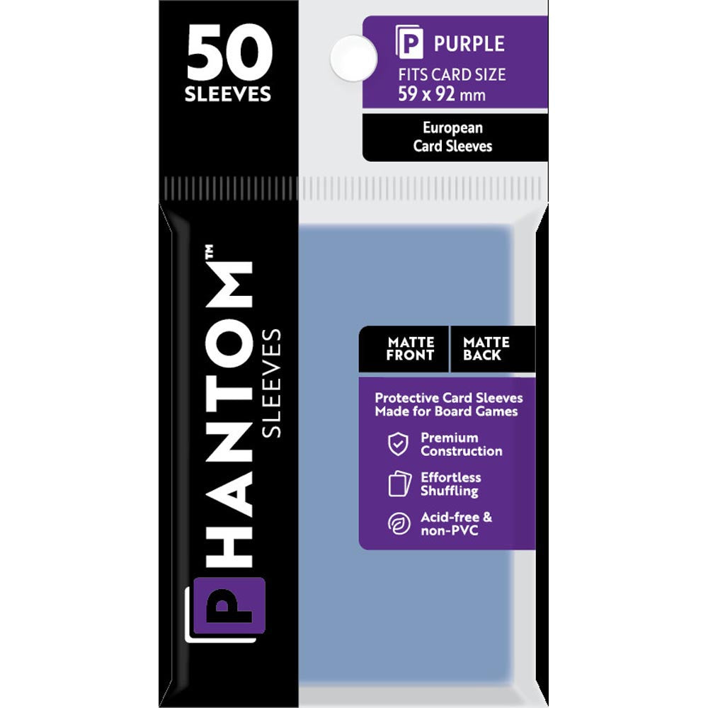 Purple Phantom Sheeves 50 stcs (59x92mm)