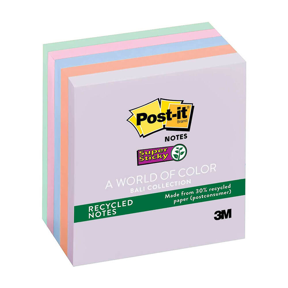 Post-it Súper Sticky Notes 76x76 mm (5pk)