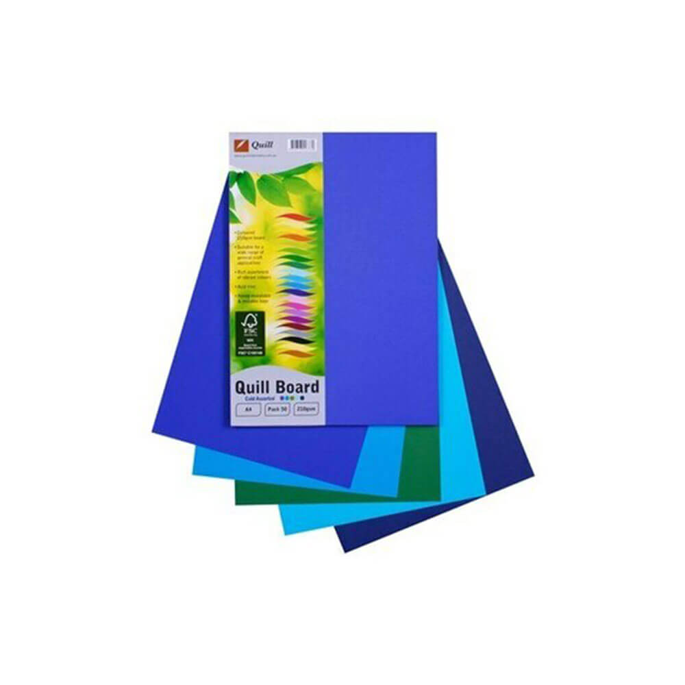 Cardboard A4 (50pk) Quill A4 (50pk)