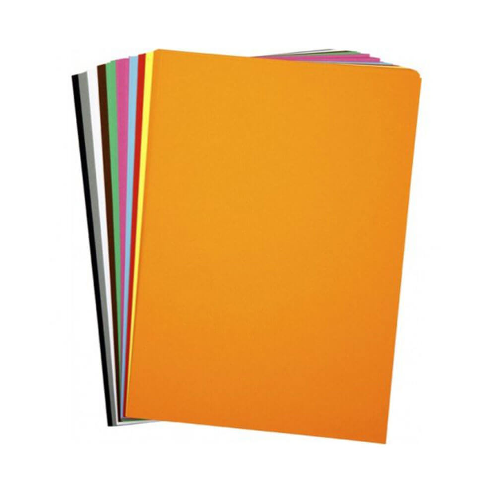 Rainbow Cover Paper 125gsm diverse (250pk)