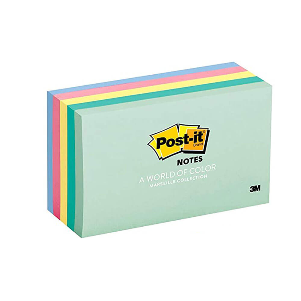 Post-it-Notizen, 73 x 123 mm, sortiert (5 Stück)