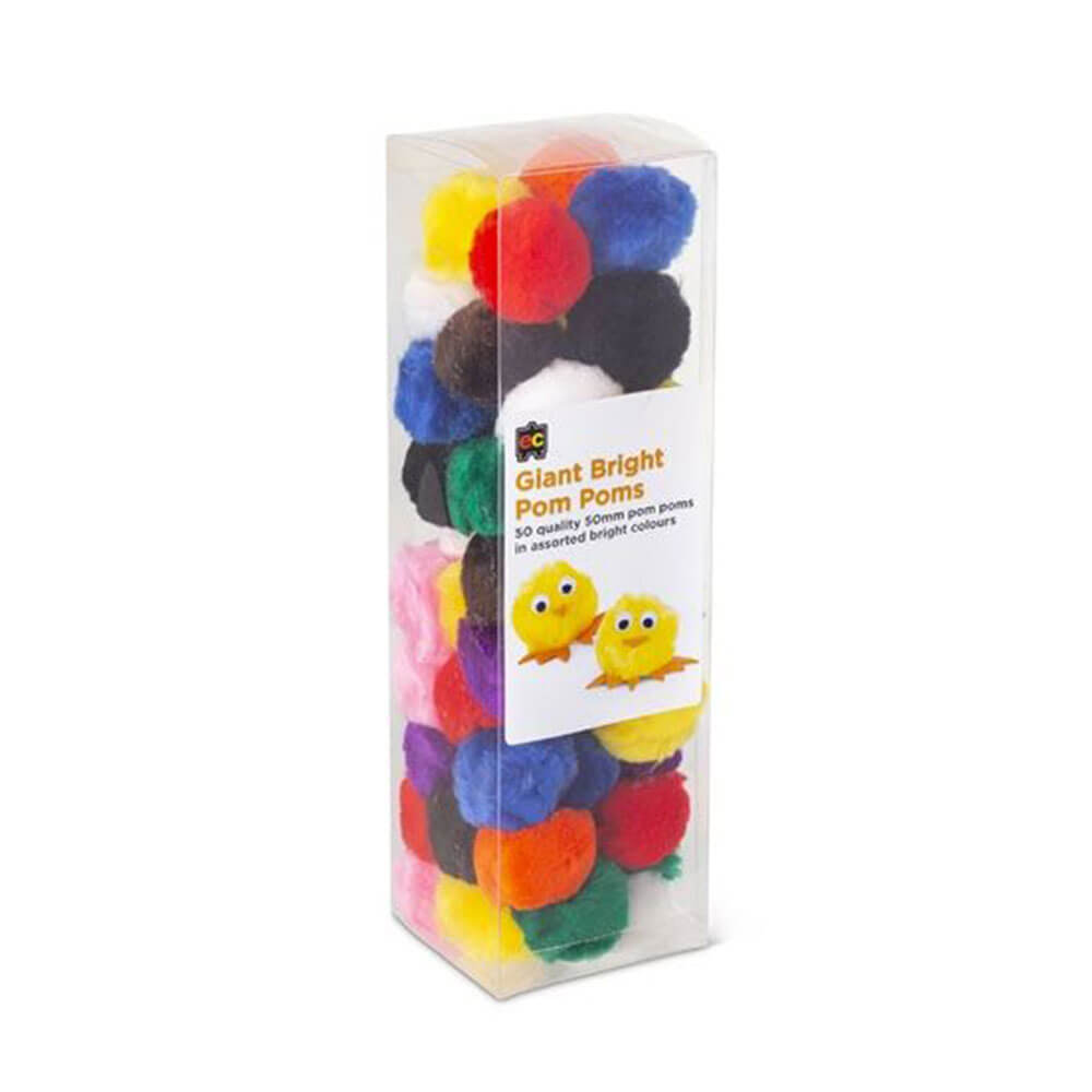 EC POM POMS 50 mm (50pk)